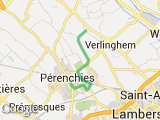 parcours 5km parcourt    perenchies   verlinghem