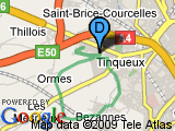 parcours C Ormes + Mesneux + Pagnol   13.9km