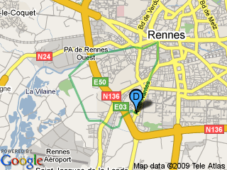 Rennes Prévalaie Rue de Nantes