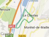 parcours petit tour le cheylas