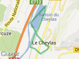 parcours Course Lora Le cheylas