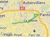 parcours Pigalle-Canal Ourq