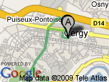 parcours Cergy Saint Christophe