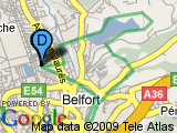 parcours Tour Belfort