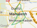 parcours marathon de Marrakech