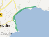 parcours Trail pormilin Bertheaume