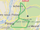 parcours 20KM POISSY 09/2010