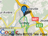 parcours GOLBEY VILLE ET CANAL