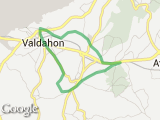 parcours VALDAHON-EPENOY-ETRAY 14km