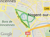 parcours nogent merisiers + route circulaire
