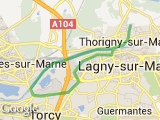 parcours Bord de Marne