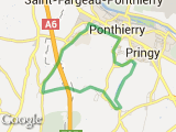 parcours Moulignon Nainville Brinville Pringy