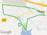 parcours Tout Theix Court 2009, 7km800