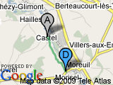 parcours CASTEL - MORISEL