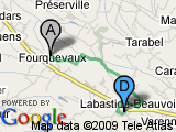 parcours Labastide-Fourquevaux - Relais des coteaux