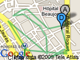 parcours Les Foulées de Clichy 92