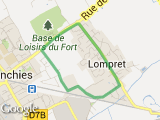 parcours chemin  du vieux  soldat  2km821