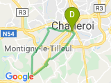 parcours Marcienne-M de Bomerée-Marcinelle
