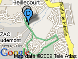 parcours Heillecourt Corrida