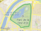 parcours Parc de la tête d'or