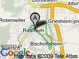 parcours 10 km Rosheim Bischoffsheim