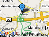 parcours 15 Km gare Herve