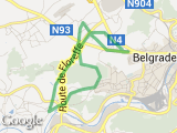 parcours Suarlée, Floriffoux, Belgrade