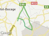 parcours tour de lieusint via champ de course, itinéraire 2