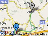 parcours Herve-Aubel par ligne 38