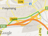 parcours B&B Freyming Merlebach