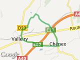 parcours Valleiry-Chênex-Valleiry