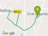 parcours apres 40 km de velo