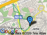 parcours Jette - Rue Tilmont 7.4 k