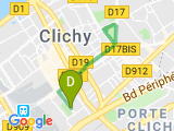 parcours Clichy, avec le gps en rade