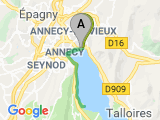 parcours Annecy - Sevrier