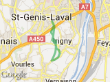 parcours Saint genis laval fort irigny