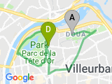 parcours Numéro 5 - Tête d'or / Villeurbanne/INSA Lyon
