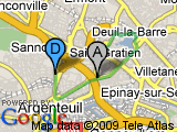 parcours Enghien argenteuil