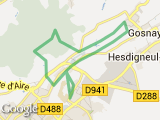 parcours hayettes 9,5km