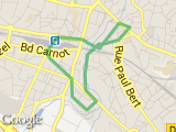 parcours 21 Novembre 2010 St Brieuc