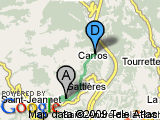 parcours Carros Village - St Jannet