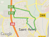 parcours course facile 3,2 km