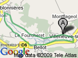 parcours Villeneuve sur bellot 9.5 kms