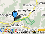 parcours Valdahon Village bas-Chevigney Bois d'adam et Carrière Chevigney par Epaisses 