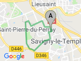 parcours 10 Km Sénart