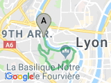 parcours Lyon Urban Trail - 6 km