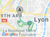 parcours Lyon Urban Trail - 6,5 km