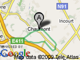 parcours 17km-Chaumont-Orbais-Walhain-Corroy-Chaumont