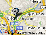 parcours 12,5km - Liège (halage autour outremeuse)
