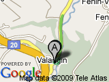 parcours route cantonale Valangin